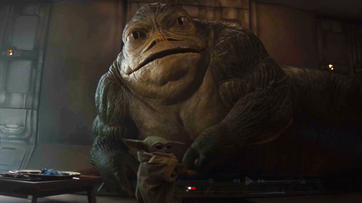 Watch director Jon Favreau and actor Jeremy Allen White bring Rotta the Hutt to life in this exclusive behind-the-scenes clip from Star Wars: The Mandalorian and Grogu, available on digital July 21st: