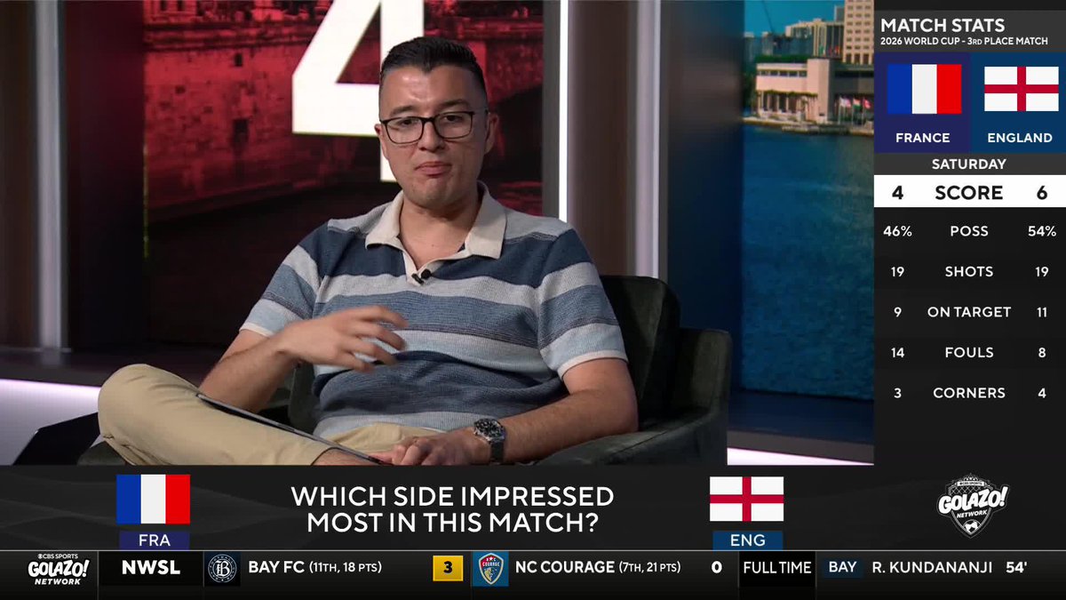 "There were positives to take from both teams but that glaring vulnerability, and the reason neither of them were in the Final, was evident." Troy Deeney, Chris Wittyngham and Michael Lahoud react to the six-goal second half from France vs. England 🇫🇷🏴
