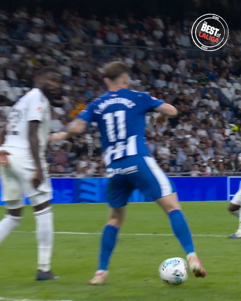 ¡Cuánta clase, Toni Martínez! 💥 LALIGAHighlights | Deportivo Alavés