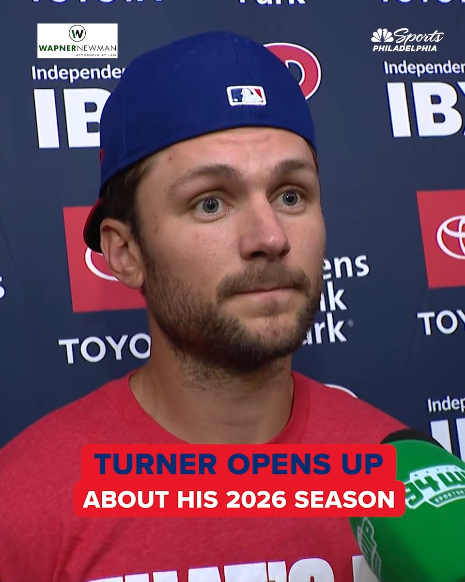 Trea Turner shares an honest perspective on his season and the challenges along the way. | Wapner Newman