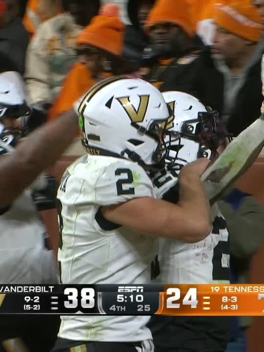 DORES DOMINATE IN-STATE RIVALRY WIN ⚓️ Watch now on SEC Network 📺 Vanderbilt Football x #ItJustMeansMore
