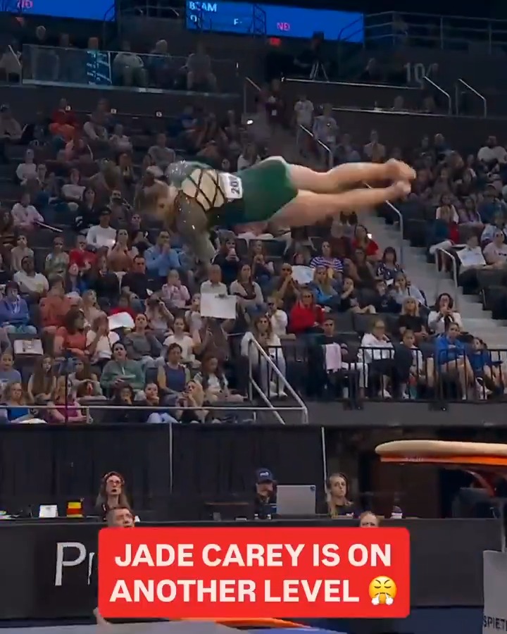 3-time Olympic medalist Jade Carey was SMOOTH on vault at the U.S. Classic. 🔥