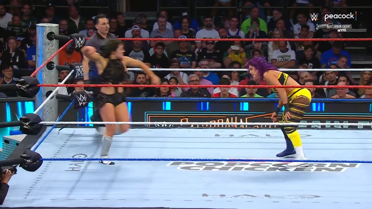 .Bayley is ROLLING! 👊