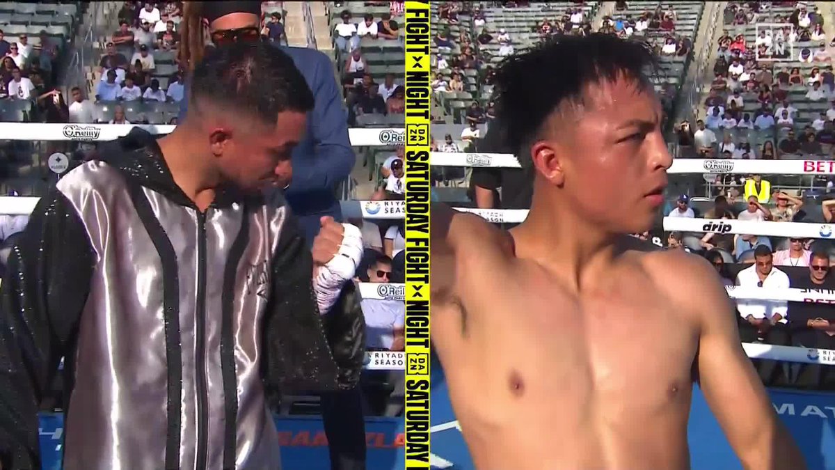 Bruno Rios gets the unanimous decision win over Saul Sanchez! 🙌 #PachecoAleem | Live NOW on DAZN ▪️