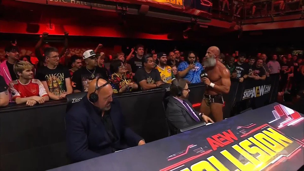 Tommaso Ciampa told Paul Wight that his Redemption match with his friend Chris Jericho will now be... NO HOLDS BARRED.