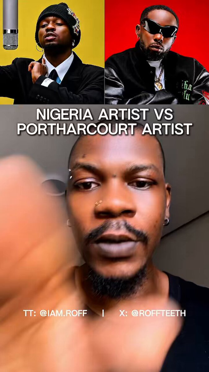 NIGERIA ARTIST VS PORTHARCOURT ARTIST. Wizard Chan, Burna Boy, Duncan Mighty, Omah Lay, Ajebo Hustlers, AY Comedy, Alibaba Comedy, Destalker, Gordons, Erigga. #stayROFF
