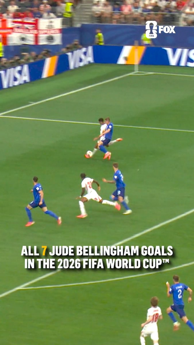 What a FIFA World Cup for Jude Bellingham 🏴 Relive all seven of his goals, the most by an England player in a single FIFA World Cup tournament.