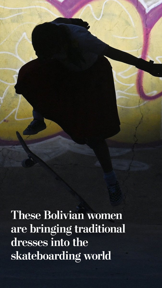 A Bolivian skate collective called Warmis Sobre Ruedas, or Women on Wheels, is blending Indigenous Aymara tradition with urban youth culture. The young women describe themselves as "urban Aymaras," and they are part of a wider movement of Indigenous female skaters in Bolivia.