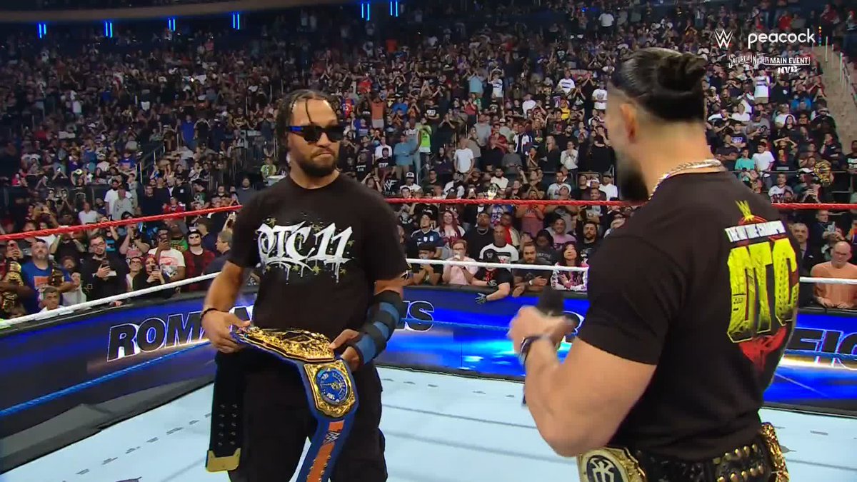 The custom Jalen Brunson World Heavyweight Championship is 🔥🔥🔥 Jalen Brunson | Roman Reigns