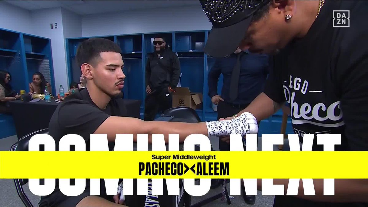 MAIN EVENT IS NEXT!!! 🥊 #PachecoAleem | Live NOW on DAZN ▪️