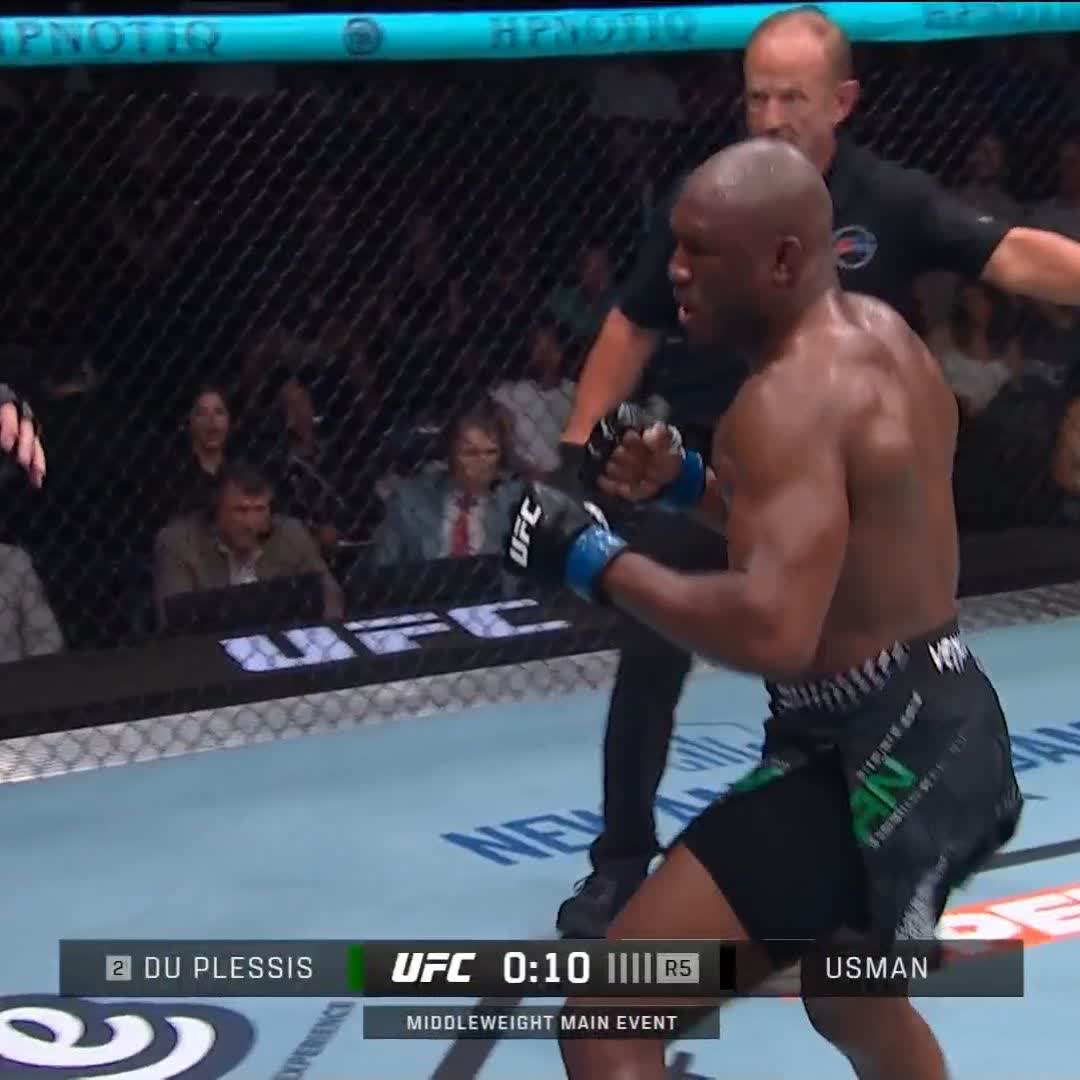 ON GOD THIS MF KAMARU USMAN IS STRAIGHT UP LYING ABOUT HIS KNEES #UFCOKC