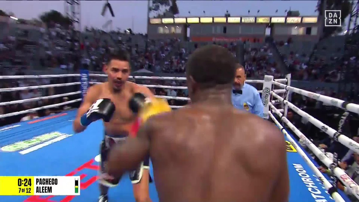 BIG ROUND FOR DIEGO PACHECO!! 😱 #PachecoAleem | Live NOW on DAZN ▪️