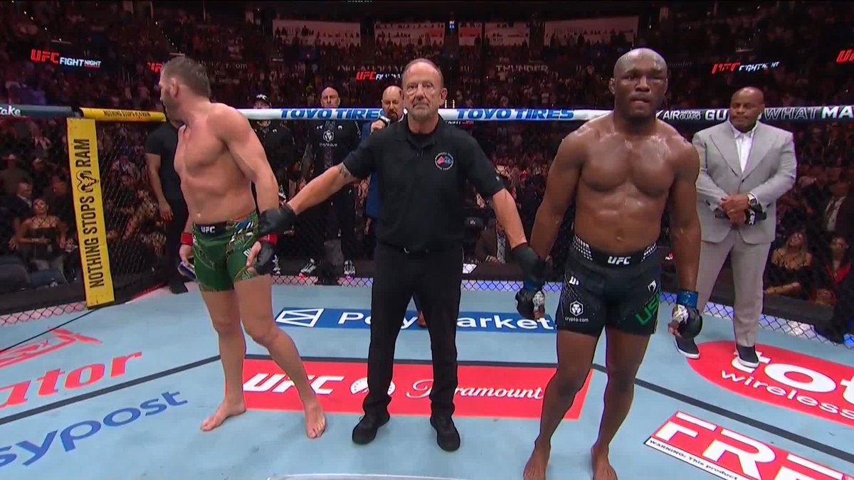 2位 デュ・プレシがウスマンに3-0の判定勝ち! #UFCOKC
