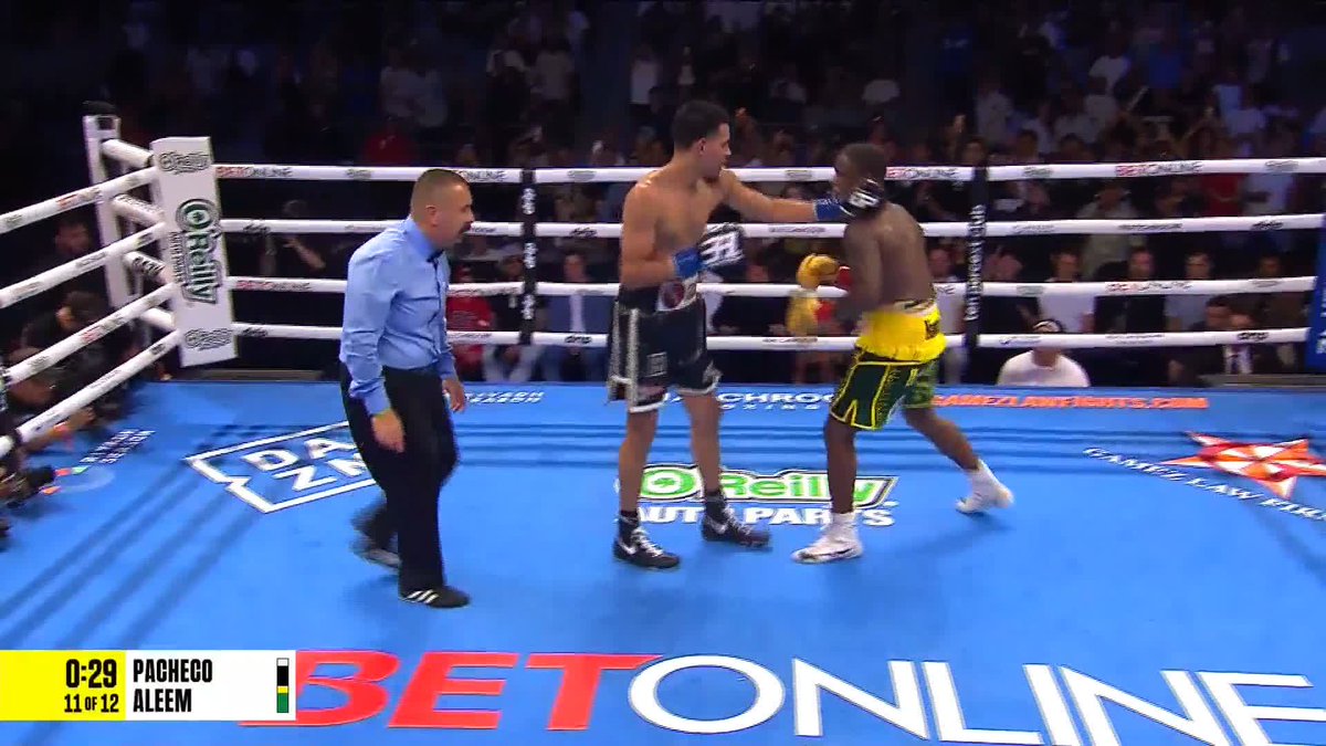 ALL OVER IN ROUND 11! 👏 LA'S OWN DIEGO PACHECO!! 🔥 #PachecoAleem