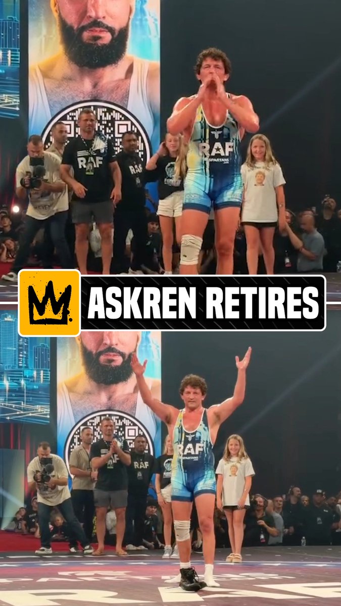 Ben Askren walks away on his own terms 🫡 #RAF11 (via @rafwrestlingusa)