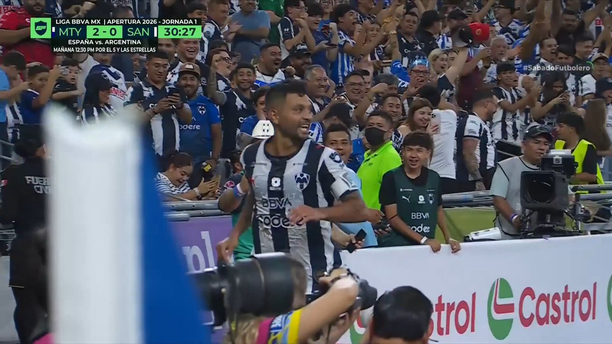 El Monterrey debuta en el #Apertura2026 con triunfo en Casa. ⚽️🔥 ¡No te pierdas el resumen del partido! 📹