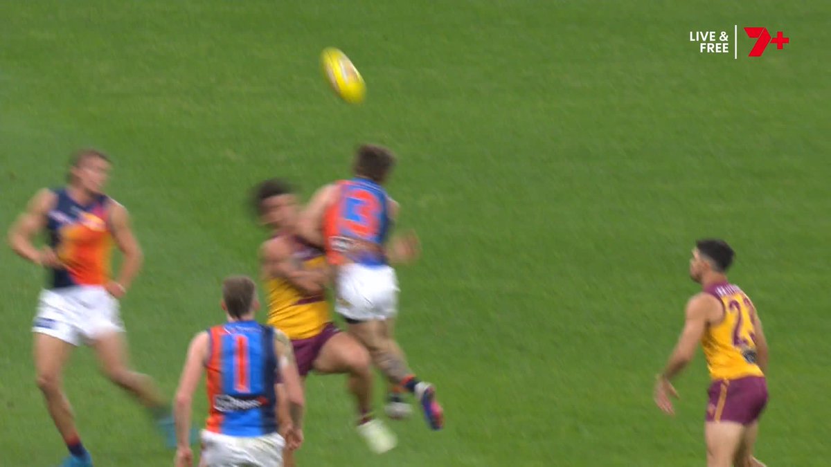 "He will be charged with something ... medium impact would be a week, lower impact would be a fine." Liam Baker could be in trouble for this high hit on Cam Rayner last night.