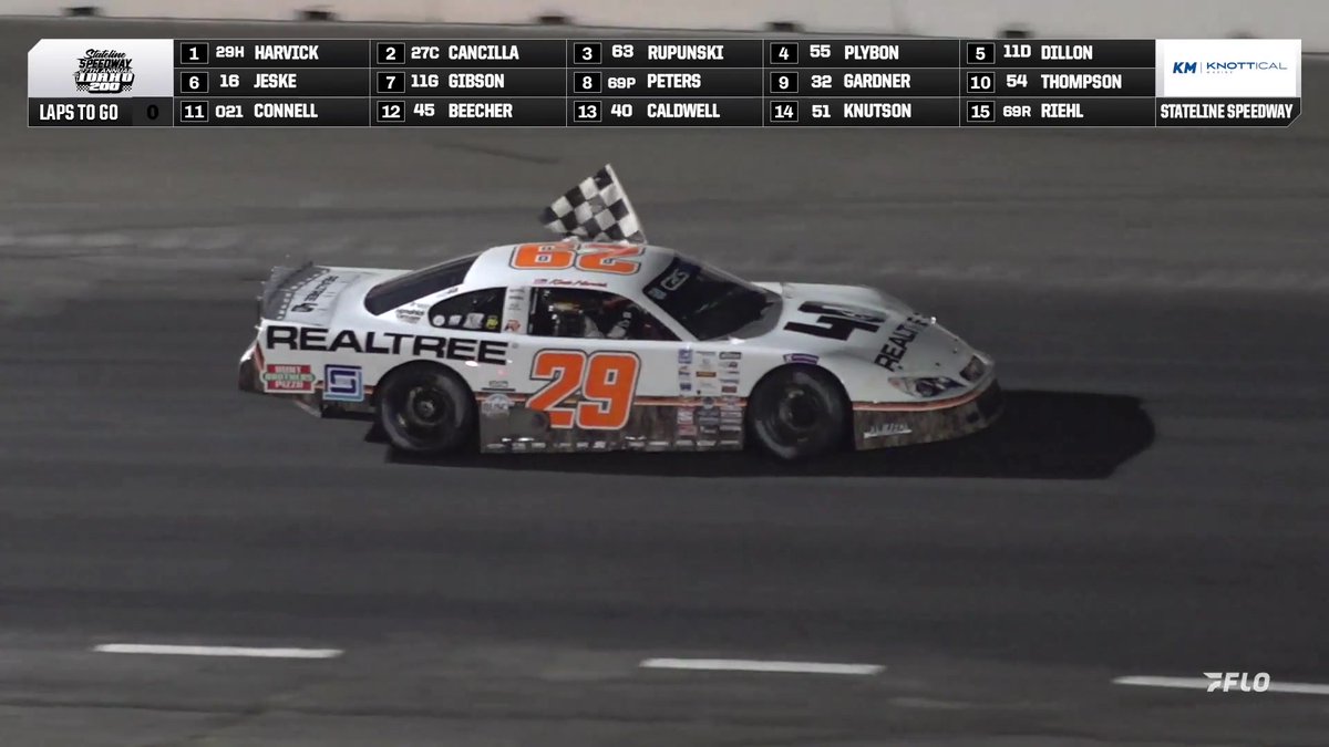 🏁 Kevin Harvick wins the 27th running of the Idaho 200 at MØDE Stadium Stateline Speedway with CARSTourWest! #CARSTourWest