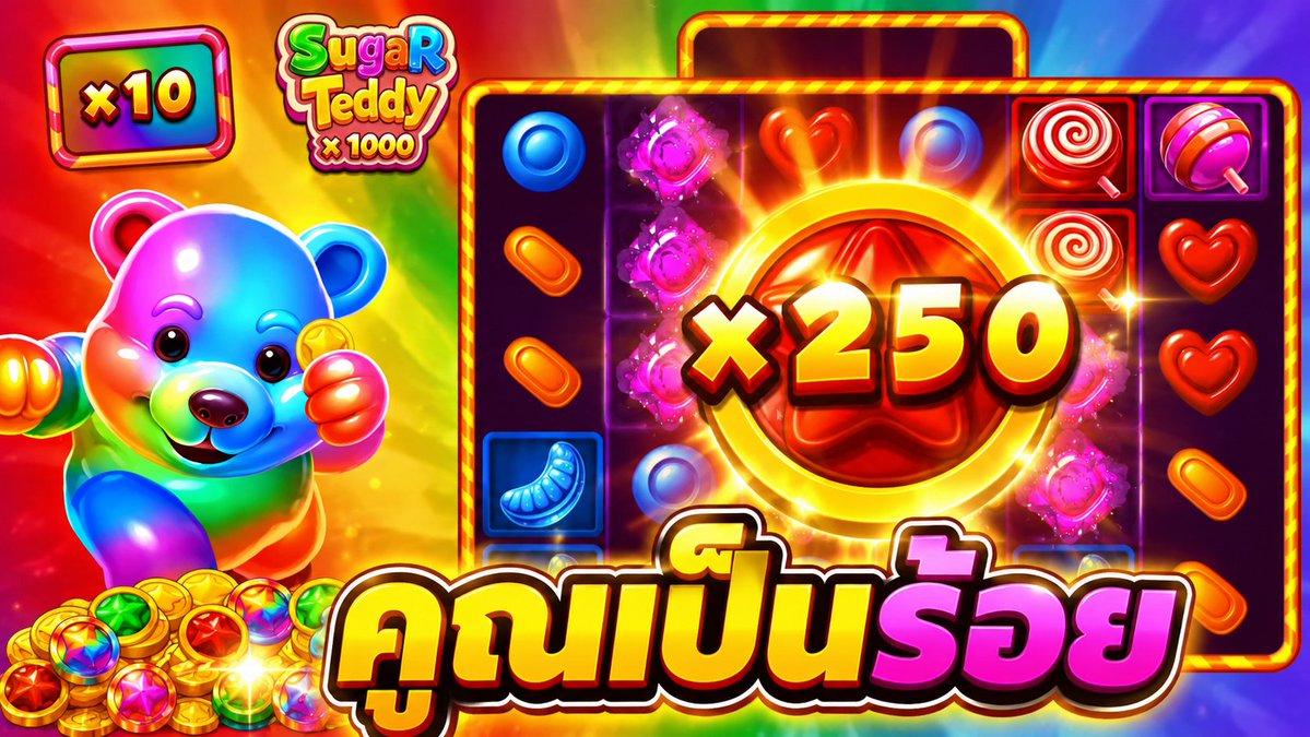 ตัวคูณก็เยอะนะ! | Sugar Teddy x1000