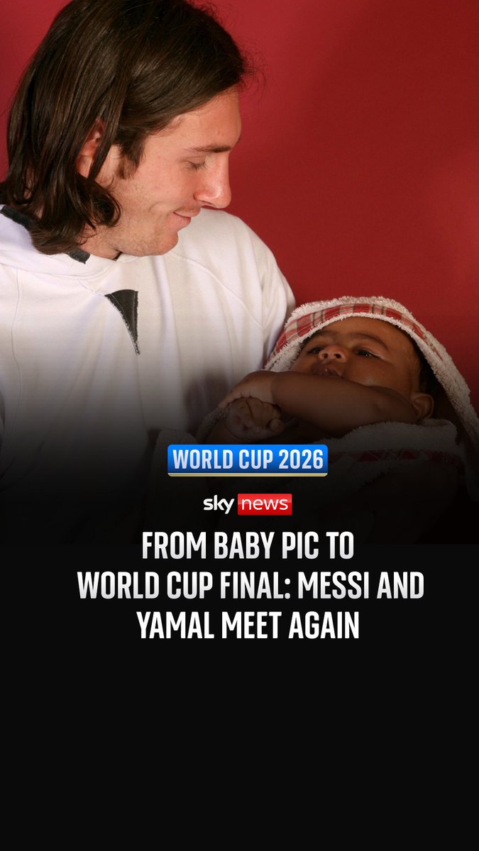 What is the story behind Lionel Messi and Lamine Yamal's viral photo? Sports photographer Joan Montfort speaks to Sky News and recalls the photoshoot, before they face off in the World Cup final.