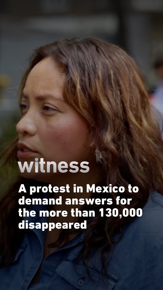 "The World Cup is being used to cover up everything that is wrong." At a demonstration to bring attention to the more than 130,000 disappeared people in Mexico, a mother reflects on what the future holds for her children growing up in the country. Watch:
