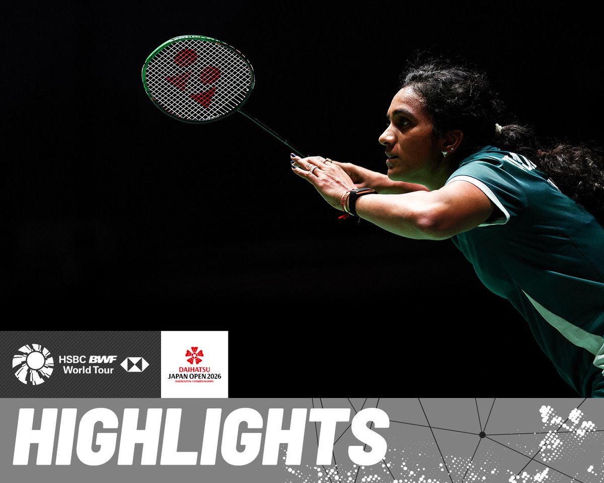Pusarla V. Sindhu 🇮🇳 and Akane Yamaguchi 🇯🇵 compete for the women’s singles crown. #BWFWorldTour #JapanOpen2026