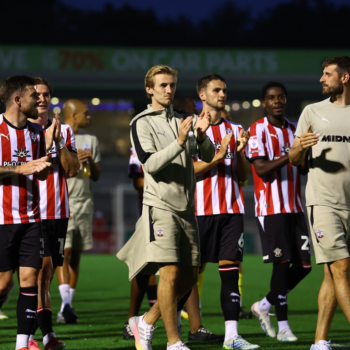 Back together 🥰 Great to see you again yesterday, Saints 👏