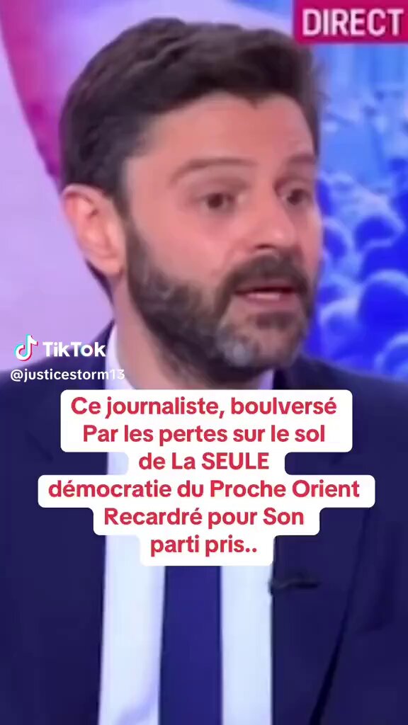 Un journaliste bouleversé par les pertes subies "par la seule démocratie du moyen Orient " comme ils aiment a dire ... Et ce dernier est remis a sa place de manière chirurgicale. #FreePalestine #FreeGaza #FreeCisjordanie