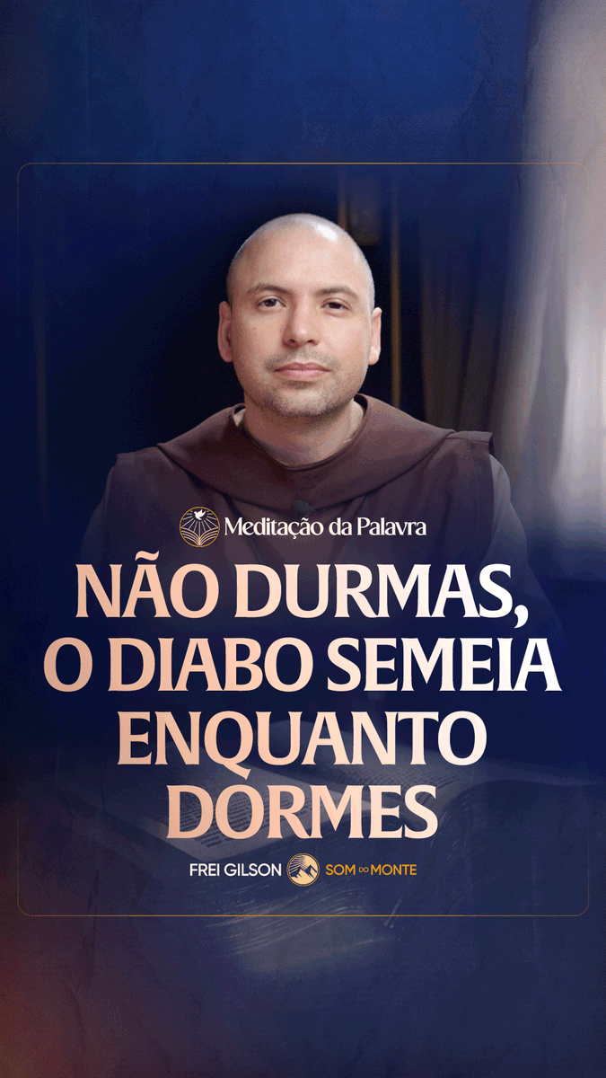 Não durmas, o diabo semeia enquanto dormes | (Mateus 13, 24-43) #2776 | Meditação da Palavra Passagens Complementares: Mateus 13,29-30 Romanos 13,11-12 I Pedro 5,8 Mateus 26,41