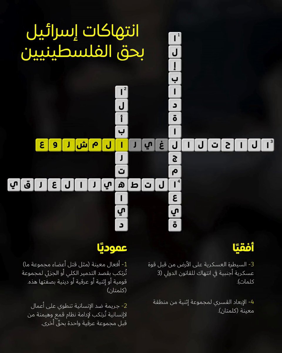 أصدرت محكمة العدل الدولية قبل عامين فتوى استشارية تاريخية خلصت فيها إلى عدم مشروعية الاحتلال الإسرائيلي طويل الأمد للأرض الفلسطينية ولأنشطة ضمّ الأراضي. مضى عامان على ذلك، غير أنّ إسرائيل تواصل ارتكاب عدد كبير من الانتهاكات والجرائم الفظيعة ضد الفلسطينيين، بما في ذلك كجزء من حملة التطهير العرقي في الضفة الغربية. لا تزال معظم الدول تتعمّد عدم التحرّك، وتمكّن بذلك إسرائيل من انتهاك حقوق الفلسطينيين وسط إفلات من العقاب. بادروا بالتحرك الآن: