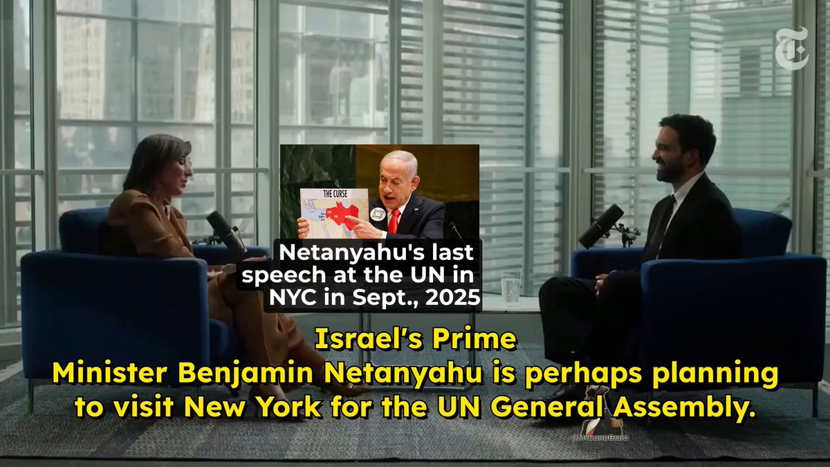 🇺🇸🇮🇱🇺🇳 "I believe that Netanyahu belongs in The Hague. He's a war criminal who has been charged by the International Criminal Court" Q.: "You can actually arrest him?" "We're talking about the ICC that has a warrant out for his arrest. Also, as the mayor of NYC, I'll be following the laws of NYC." — New York Mayor Mamdani on Netanyahu's possibility to attend the UN General Assembly in September 2026 *Does the Mayor of New York have the authority to detain the country's Prime Minister?..