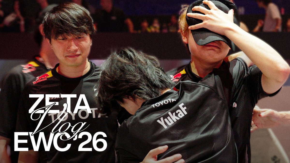 リベンジしよう、絶対に。 日本勢初の優勝に挑む、APEX部門に密着しました🎥🇫🇷 📺 #EWC26 #ALGS