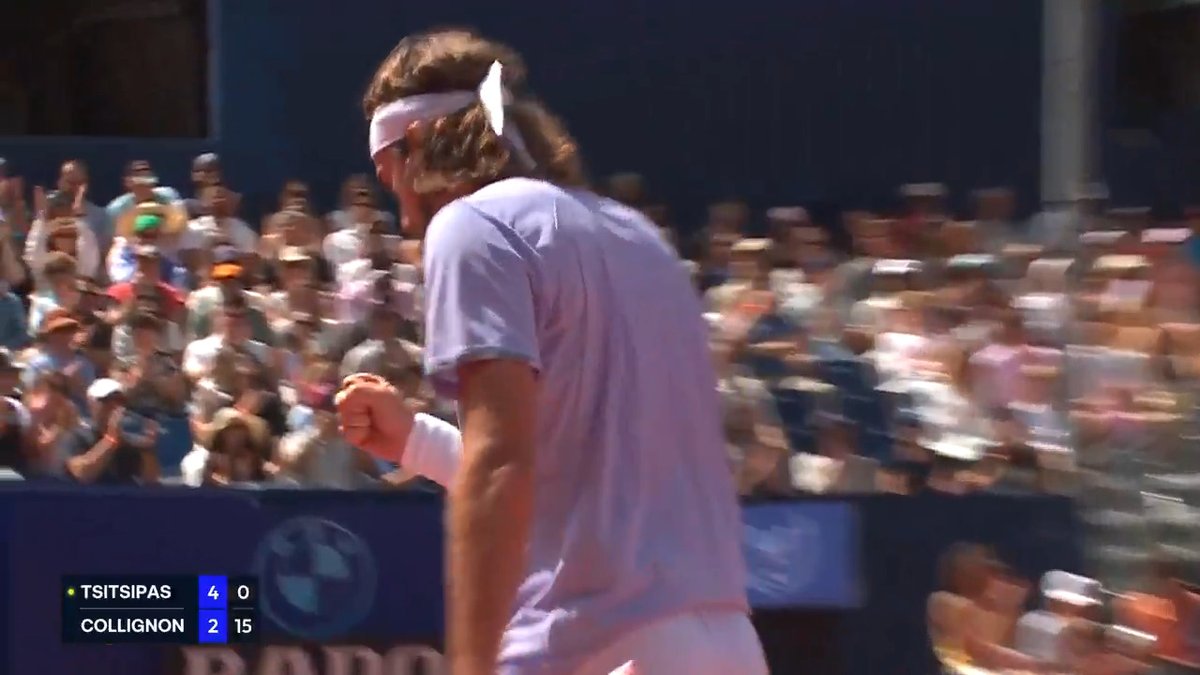 Tsitsipas is one step ahead 🎭 EFG Swiss Open Gstaad | #SwissOpenGstaad | Stefanos Tsitsipas