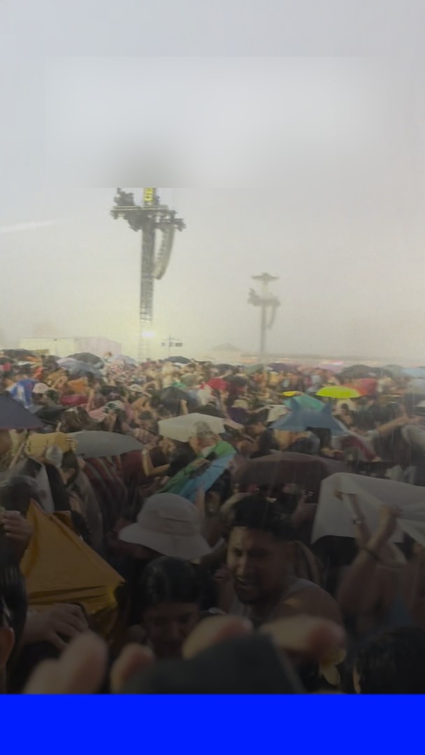 Le concert de Bad Bunny à Milan interrompu à cause d'une violente tempête