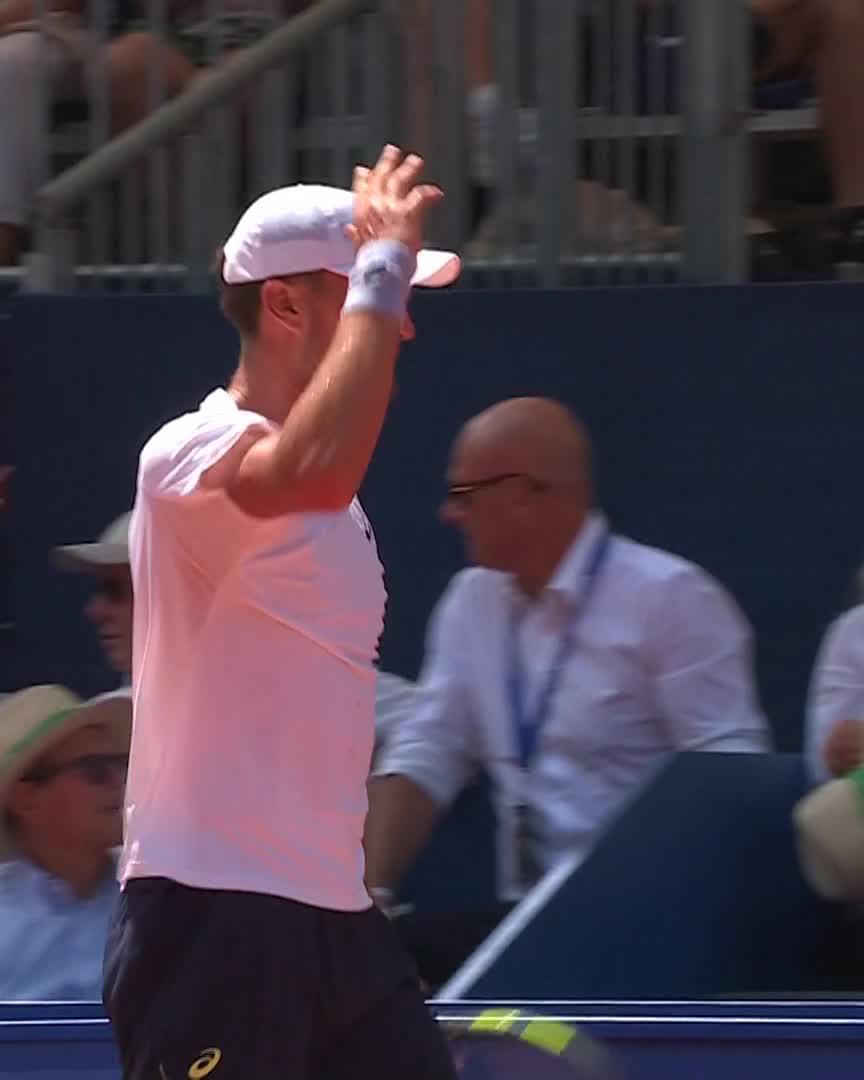 Collignon comes back in impressive fashion and takes the final to a decider! 💪 #SwissOpenGstaad