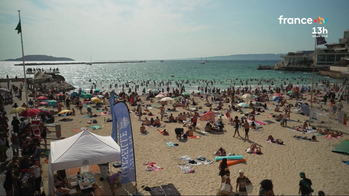 Face aux agressions se*uelles sur les plages, Marseille renforce son dispositif. Médiateurs et application mobile permettent aux victimes ou aux témoins de donner l'alerte en un clic. #JT13H