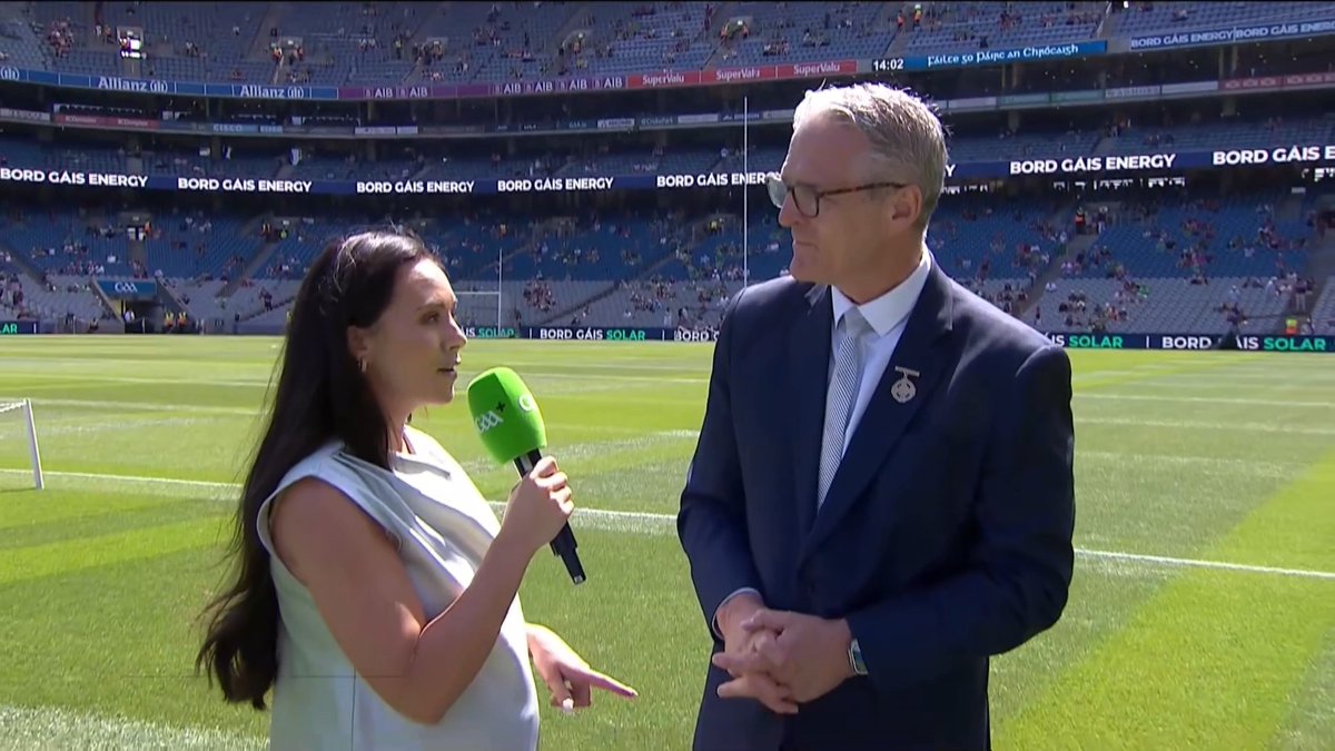 The Hurling Warm Up show is live.🔥 Hear from Uachtarán Chumann Lúthchleas Gael Jarlath Burns 🎤 👉 Tune in live on Facebook & here: