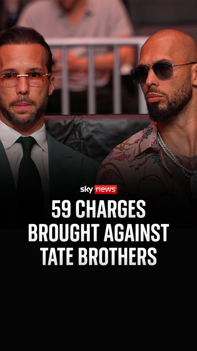 Andrew and Tristan Tate have been arrested in the U.S. on an extradition request from the UK, over rape and sex trafficking charges