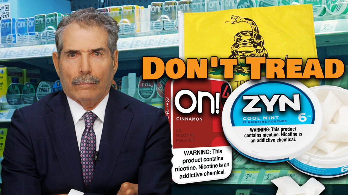 Politicians love telling us what NOT to enjoy. Prohibition, gambling bans and now they impose restrictions &amp; taxes on nicotine pouches. “If you want to use nicotine, caffeine, alcohol…that should be up to you," says Guy Bentley. When politicians decide, they make things worse: