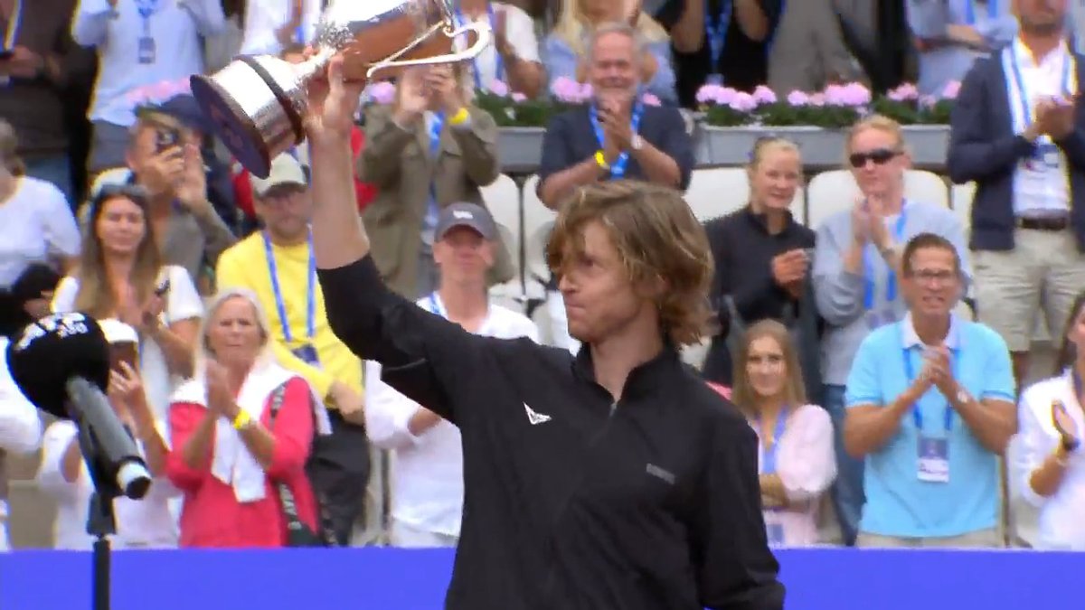 Andrey loves Bastad. ❤️ Andrey Rublev 🏆 Nordea Open | #NordeaOpen