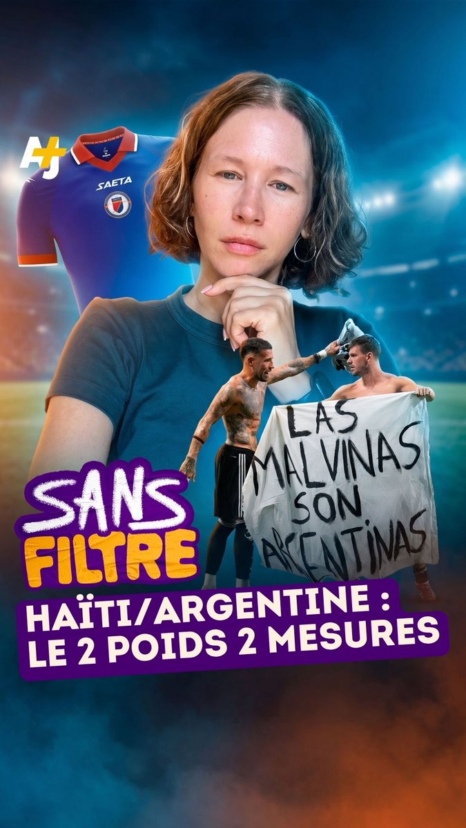 La FIFA dit que le foot n’est pas politique... sauf que Haïti a dû changer son maillot en urgence pendant que la Maison Blanche donne son feu vert à l'Argentine pour revendiquer les Malouines sur le terrain…
