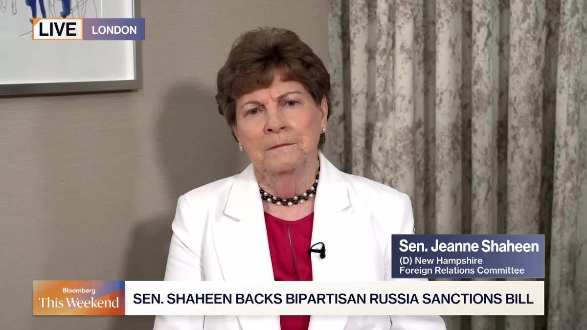 President Trump is calling on Congress to add Iran into its bipartisan Russia sanctions bill, saying it’s “what Lindsey [Graham] wanted to do.” But Sen. Jeanne Shaheen (D-NH) tells Ruffini and David Gura “Sen. Graham never raised the concerns about putting Iranian sanctions in the bill… I think if the president wants to do that, let's do it in a separate bill.”