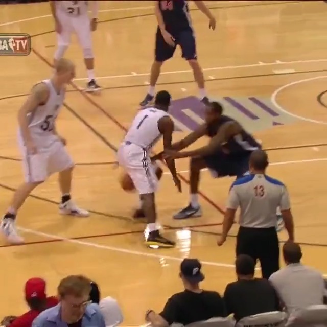 This is still one of the greatest moves in NBA Summer League history!