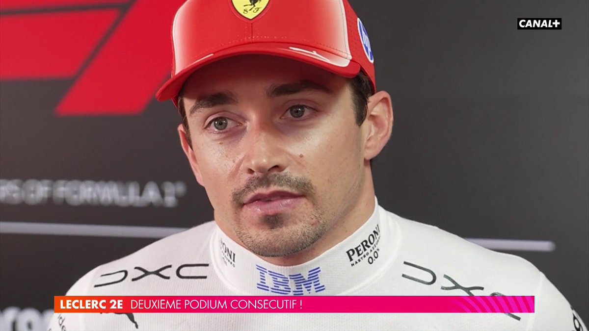 👉 "Kimi était trop rapide pour nous." 4e podium consécutif à Spa pour Charles Leclerc 🔥 #BelgianGP #F1