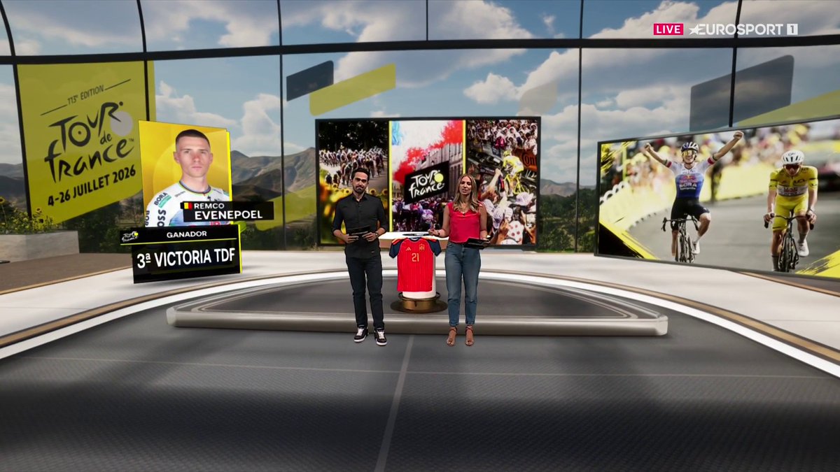 "Un final un poco extraรฑo, sorprende que Pogacar no haya arrancado" ๐บ Vamos con La Montonera de Tour de Franceโข en Eurosport.es 1 y HBO Max Espaรฑa. #TDF2026 #LaCasadelCiclismo