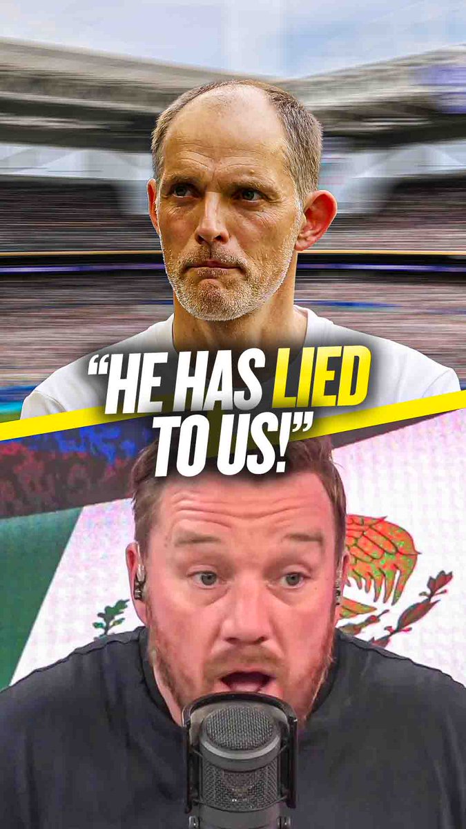 😱 "He hasn't been honest, he has lied to us!" 😬 "It's like he's telling the nation that we're all wrong!" Thomas Tuchel hits back at Thomas Tuchel for lying to the England fans