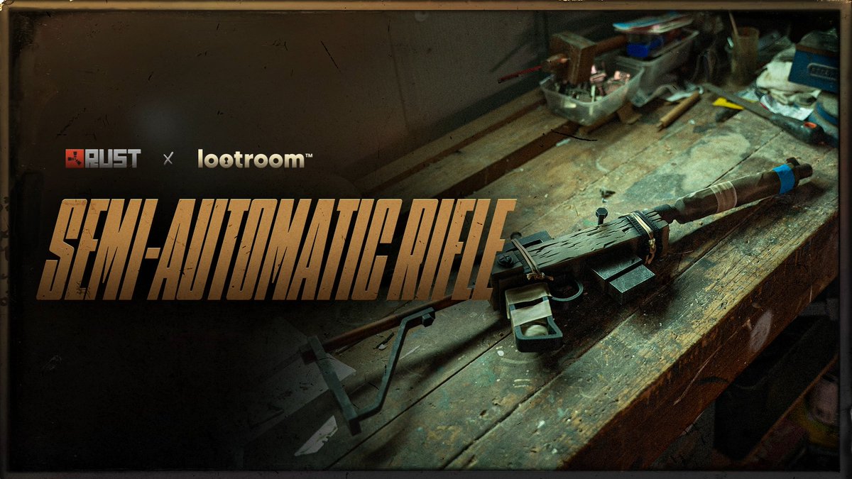 The official Rust X lootroom collection! Bringing your favourite in-game items to real life! View the full collection here: