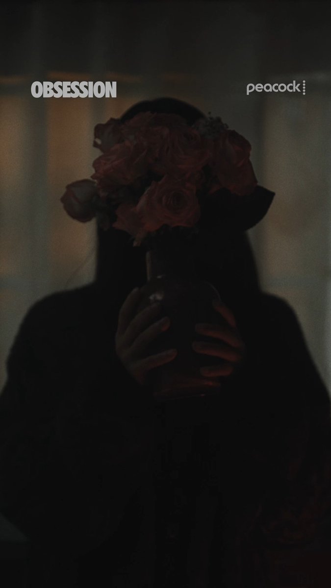 Aw, she got him flowers 😅 #Obsession is streaming on Peacock.