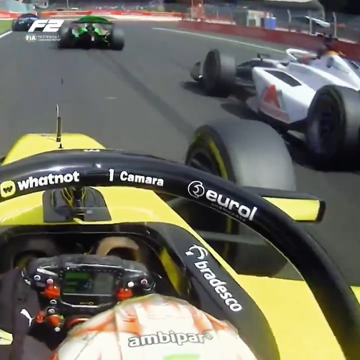 The all-important move that secured Feature Race victory for Rafa Camara 😮‍💨🏆 #F2 #BelgianGP