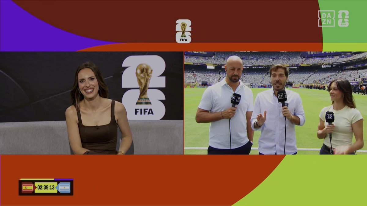 MUNDIAL 2010. MUNDIAL 2023. PEPE REINA Y AITANA BONMATÍ. Leyendas del fútbol español para ver a esta Selección volver a hacer historia 😍🇪🇸 #DAZNMundial #FIFAWorldCup